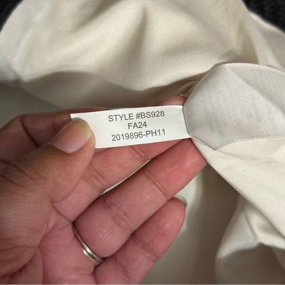 NEW J. Crew Factory Lady Tweed Jacket 14 Black White Gold Button Blazer Chic - Picture 12 of 16